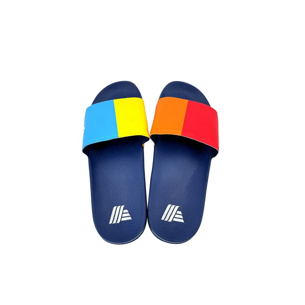 Aldi Mania Super Fan Ladies Size 10 Slides Sandals Crane NWOT